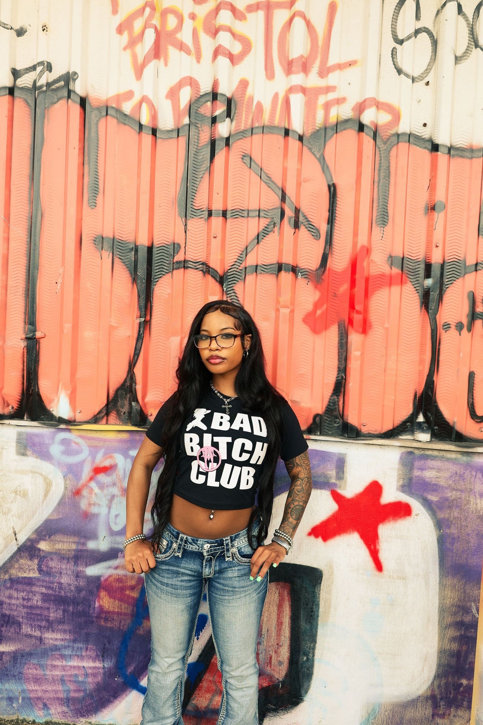 Bad B Club Croptop