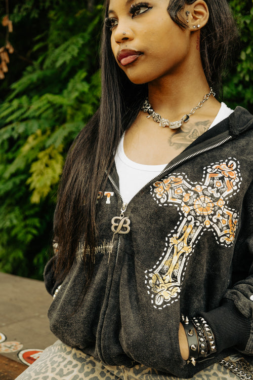 Summer Eclipse Zip Up
